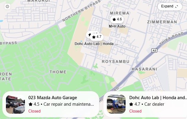 Top 10 Motor Vehicle Garages in Nairobi - Find an Auto Mechanic